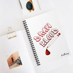 Draw Blood Notebook