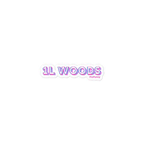1L Woods Stickers
