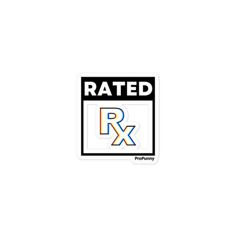 Rated Rx Stickers